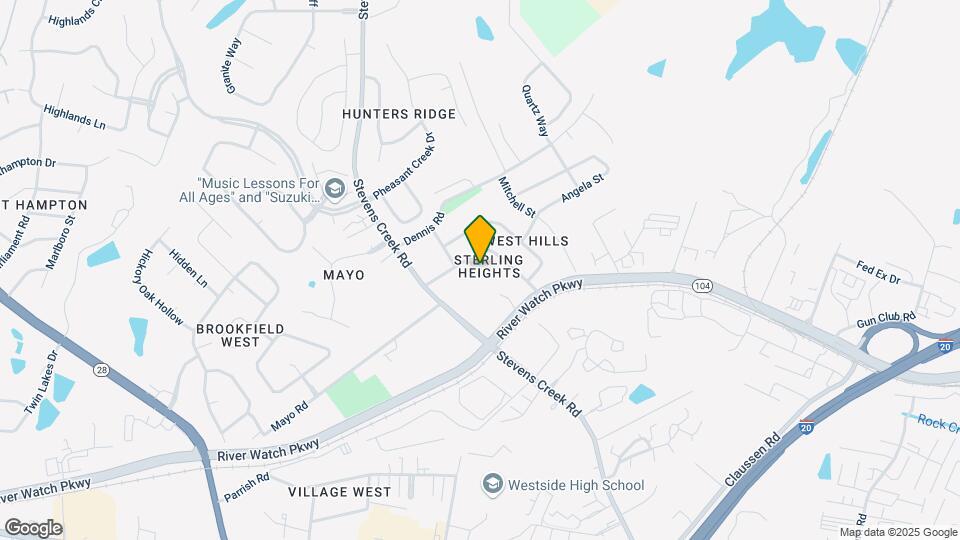 804 Sterling Ct Map and Location Details