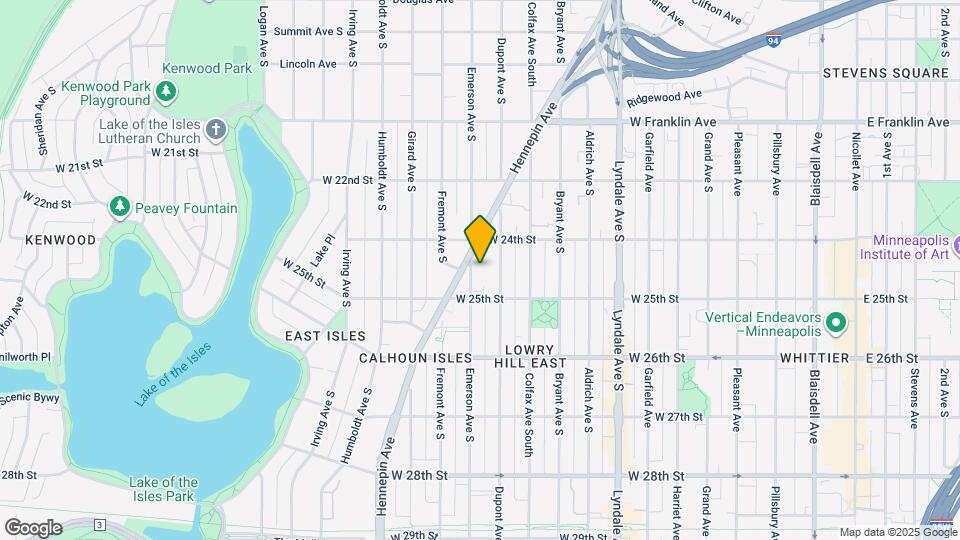 2417 Emerson Ave S Map and Location Details