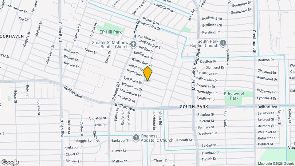 5311 Lyndhurst Dr Map and Location Details