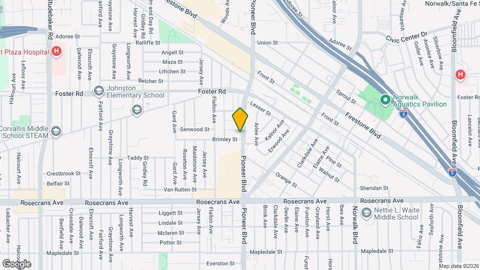 10509 Angell St Map and Location Details