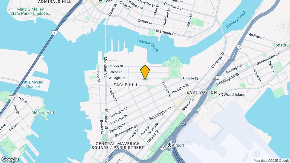 59 Putnam St, Unit #1 Map and Location Details
