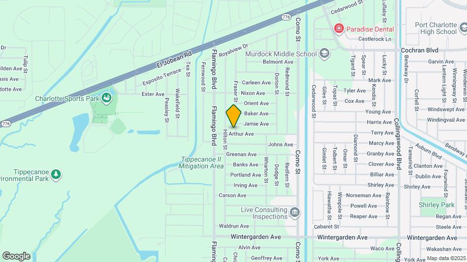 2233 Fraser St Map and Location Details