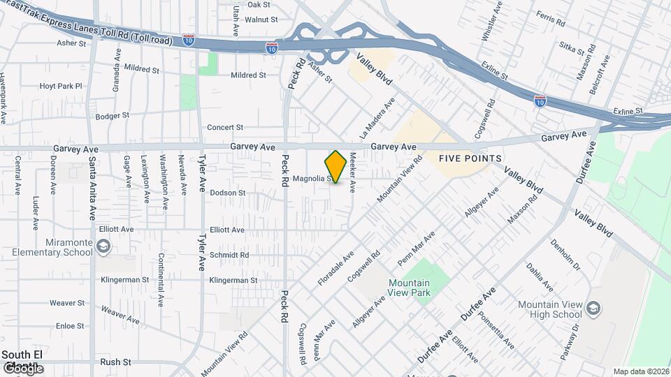 2718-2724 1/2 Musgrove Ave Map and Location Details