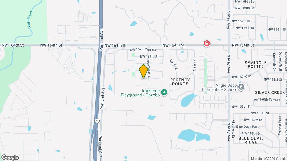 3412 NW 160th St Map and Location Details