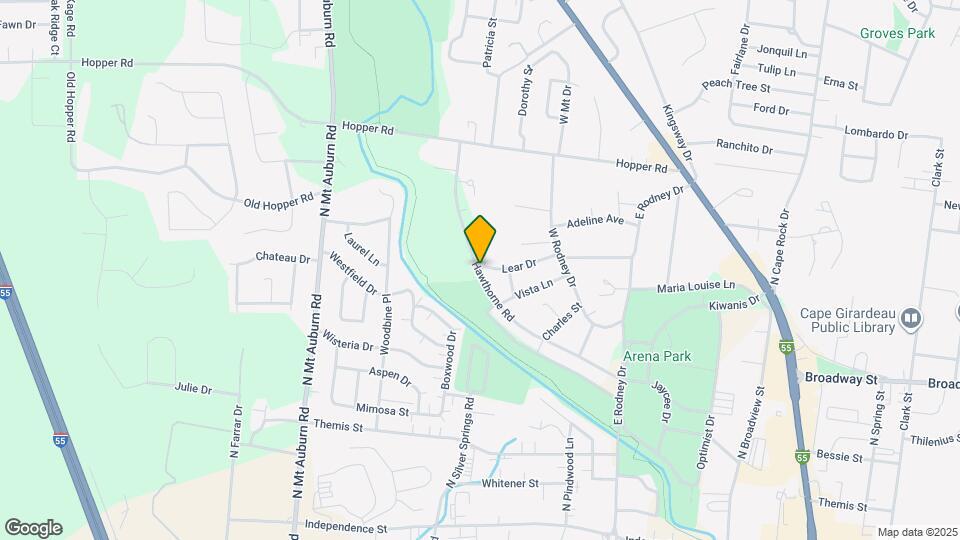 2992 Hawthorne Rd Map and Location Details