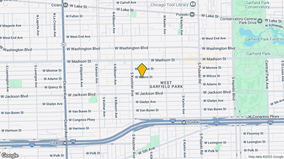 4329 W Wilcox St Map and Location Details