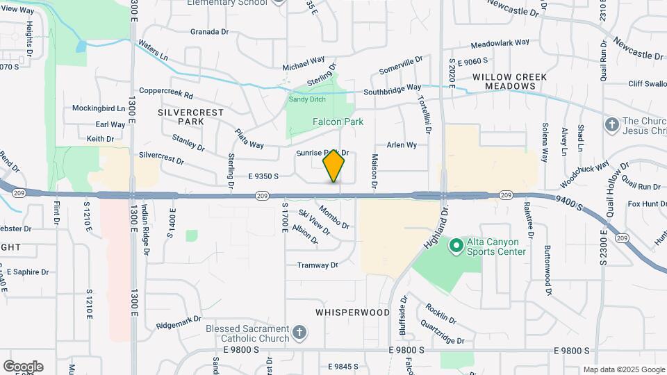 1798 Sunrise Meadow Dr Map and Location Details