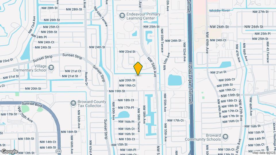 2010 NW 58th Ter Map and Location Details