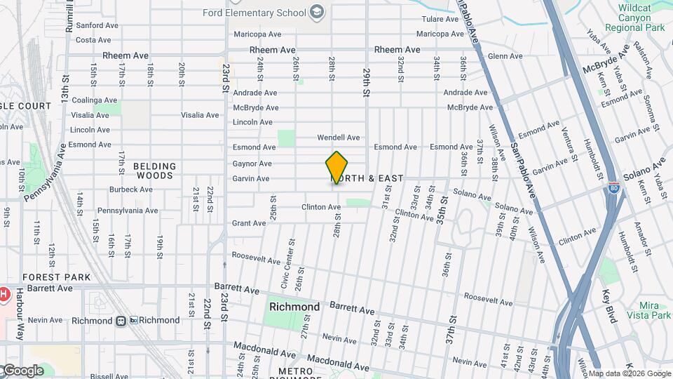 2807 Downer Ave Map and Location Details