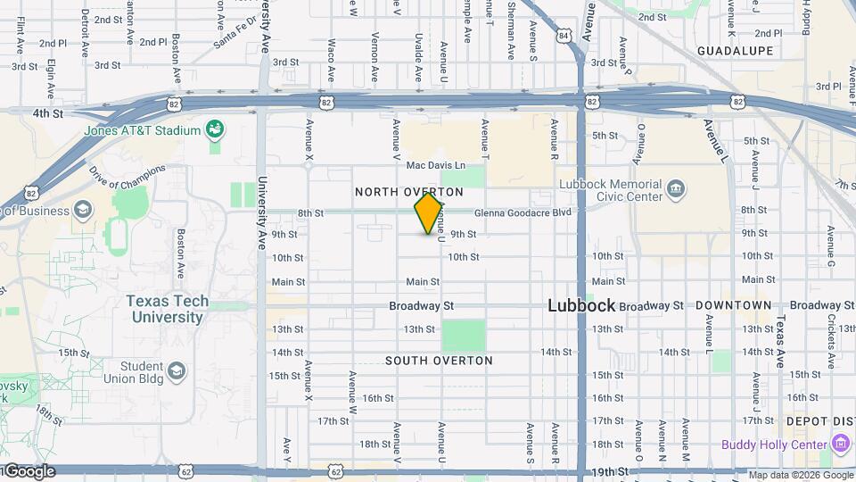 2107 9th St Map and Location Details