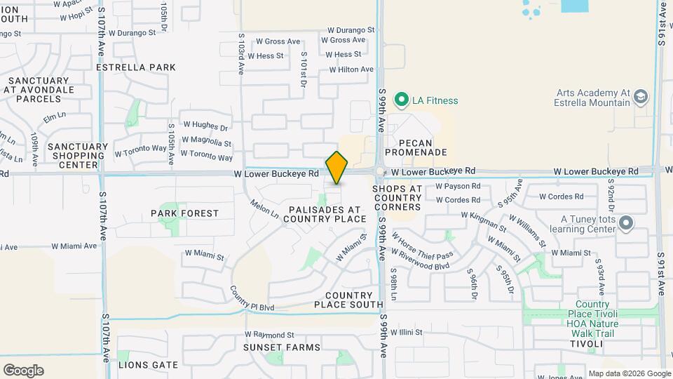 10010 W Winslow Ave Mapa y Detalles de la Ubicación