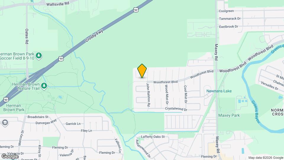 11654 Woodbuck Trail Map and Location Details