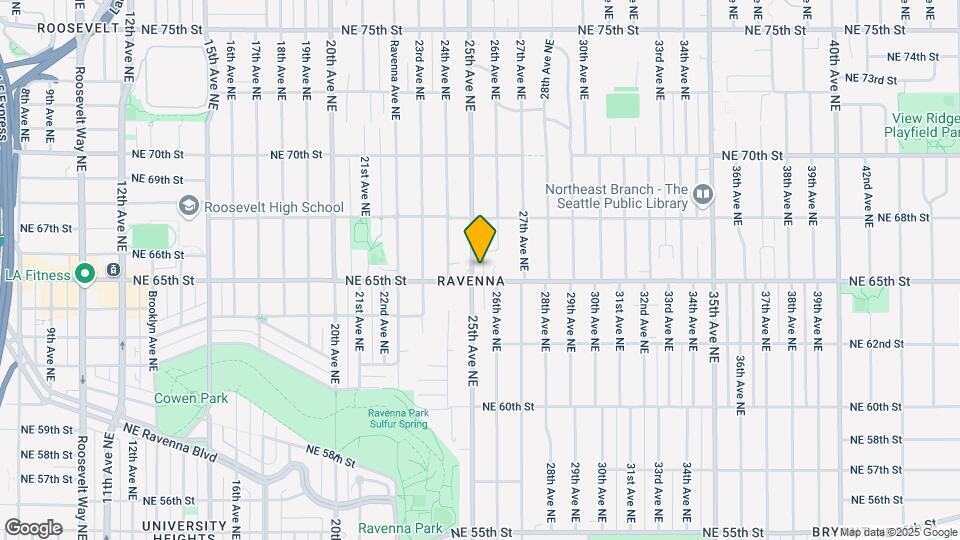 2500 NE 65th St Map and Location Details