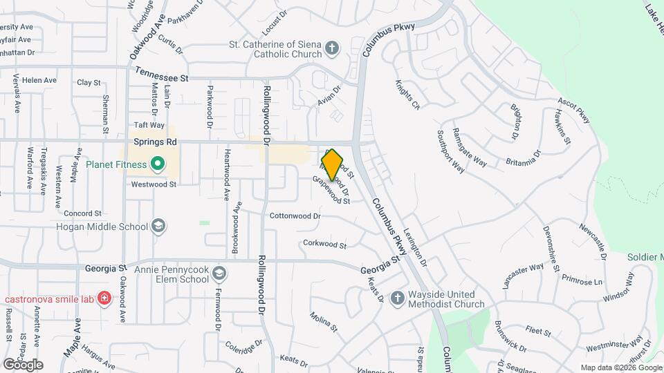 224 Grapewood St Map and Location Details