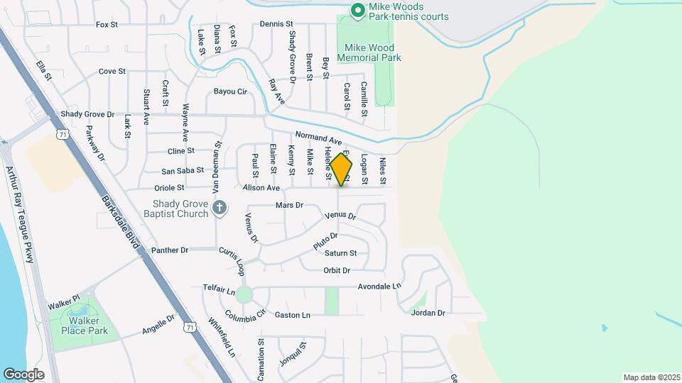 2016 Alison Ave Mapa y Detalles de la Ubicación