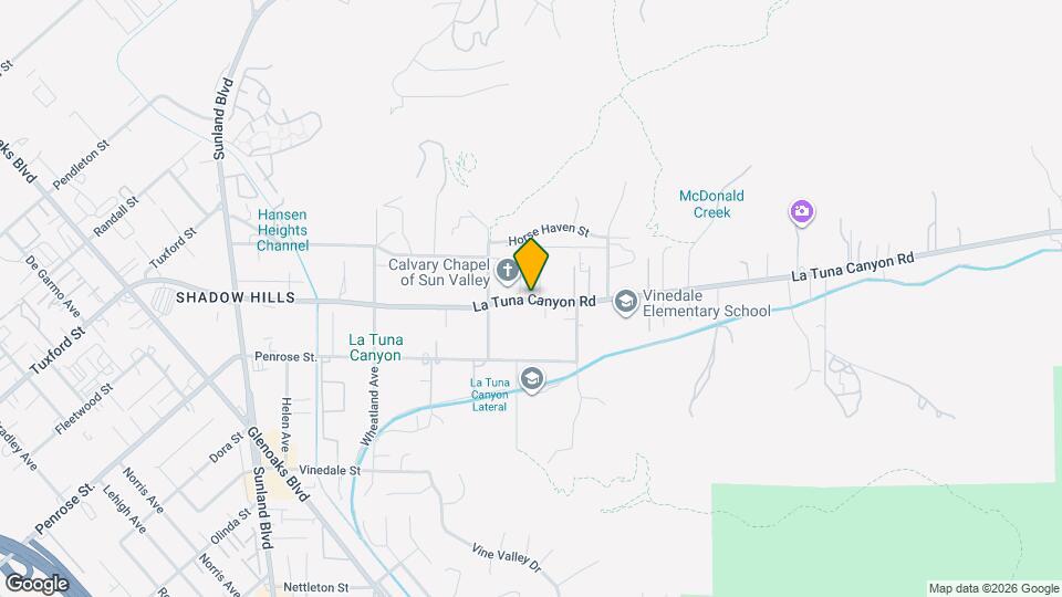 10317 La Tuna Canyon Rd Rentals in Sun Valley, CA