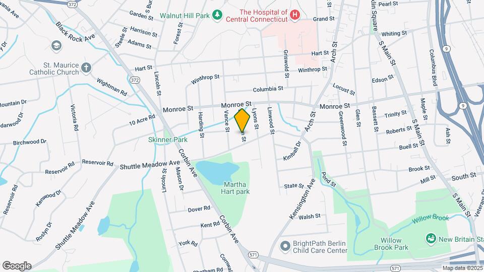 67 Brooklawn St, Unit 2nd Floor Map and Location Details
