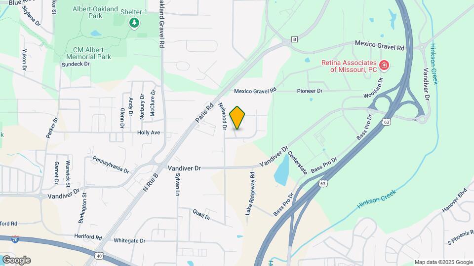 2404 Calico Ln Map and Location Details