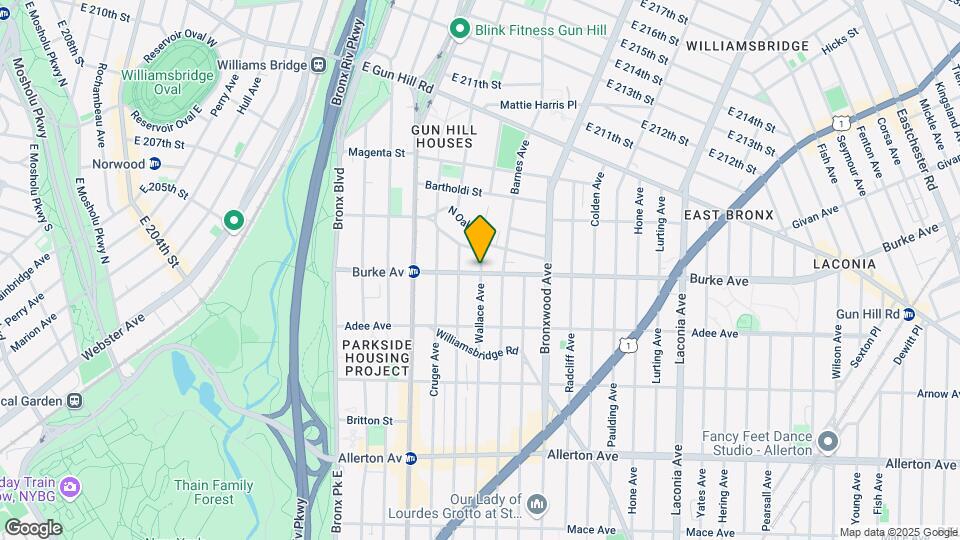 3210 Wallace Ave Map and Location Details