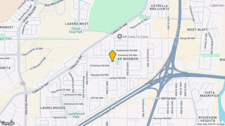 2201 Sea Foam St NW Map and Location Details