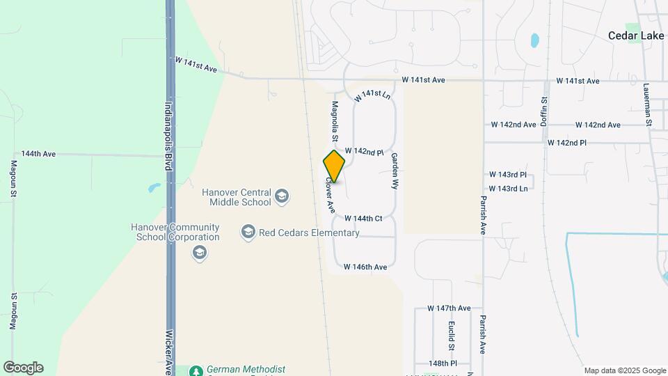 14337 Clover Ave Map and Location Details