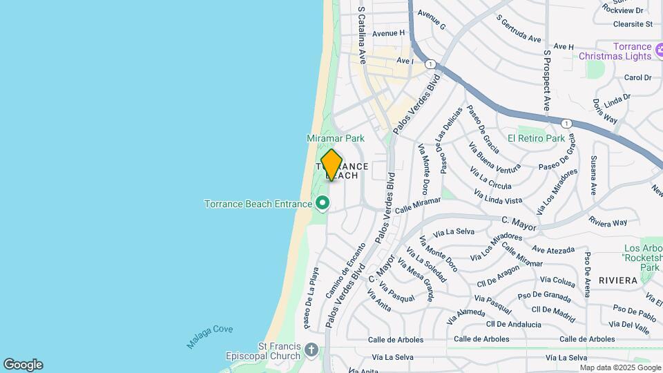 332 Paseo de la Playa Map and Location Details