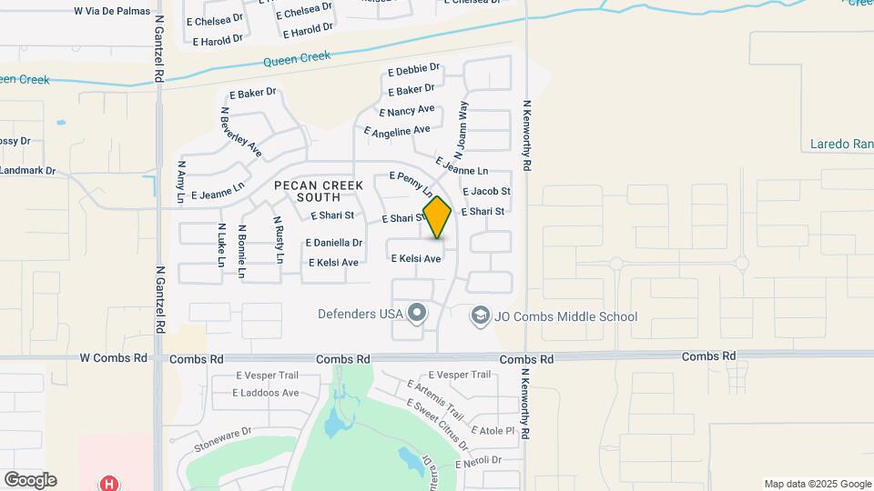 1465 E Daniella Dr Map and Location Details