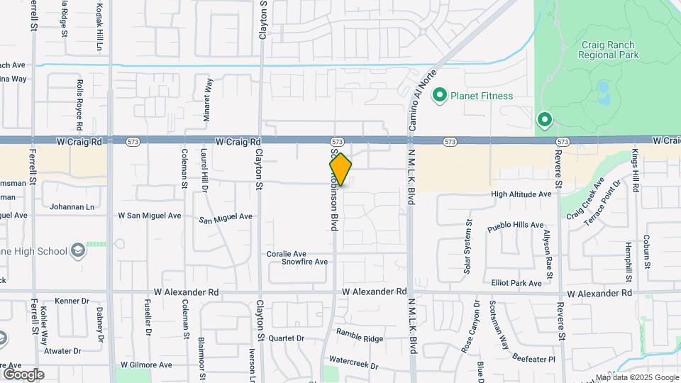 4245 Gold Desert St Map and Location Details