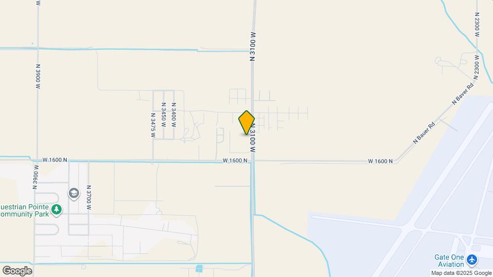 3127 W 1675 N Map and Location Details