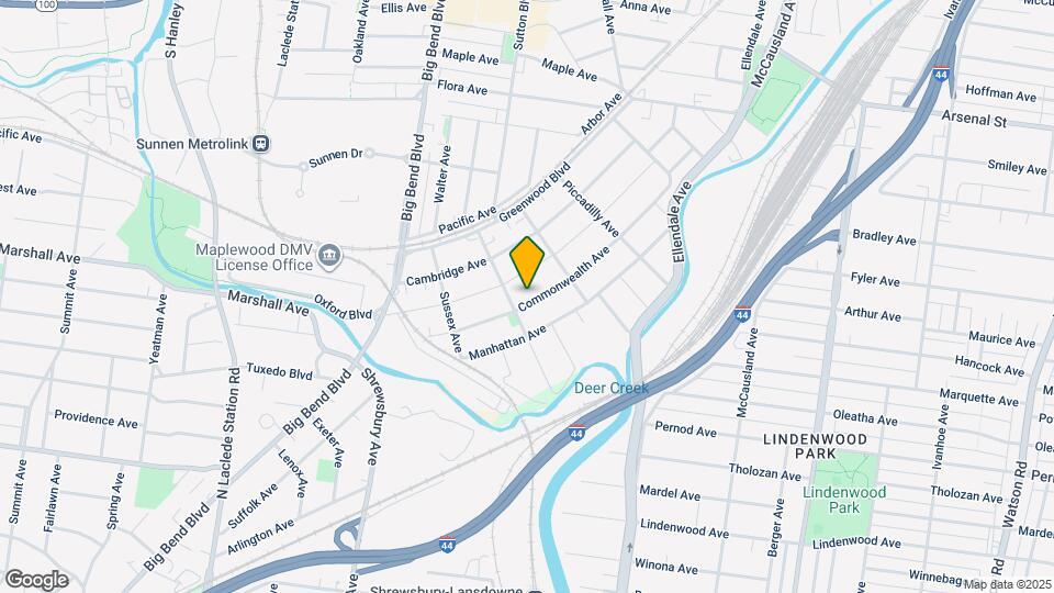3547 Commonwealth Ave Map and Location Details