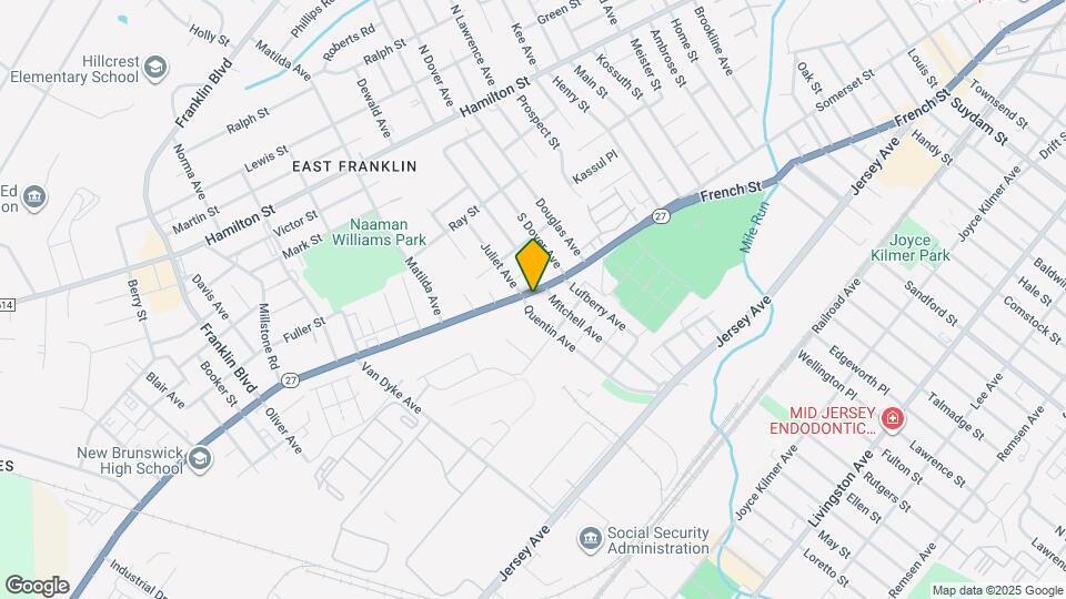 620 Somerset St Map and Location Details