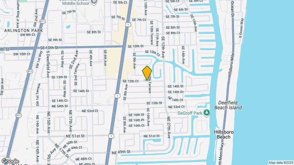 1000 SE 13th Ct Map and Location Details