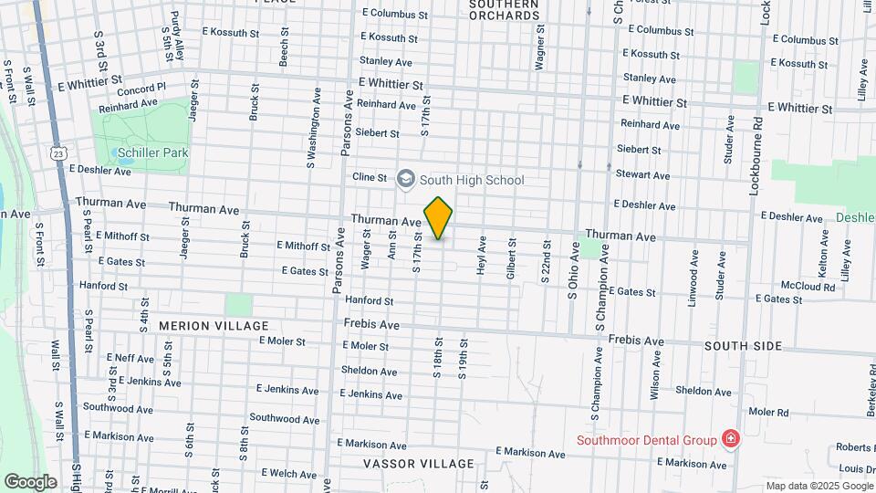 634 E Mithoff St Map and Location Details