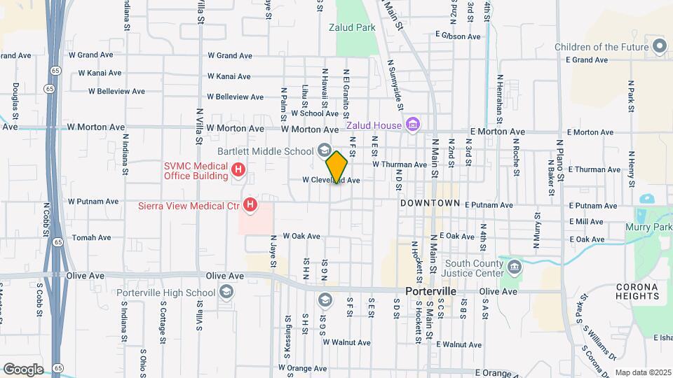 248 N G St Map and Location Details