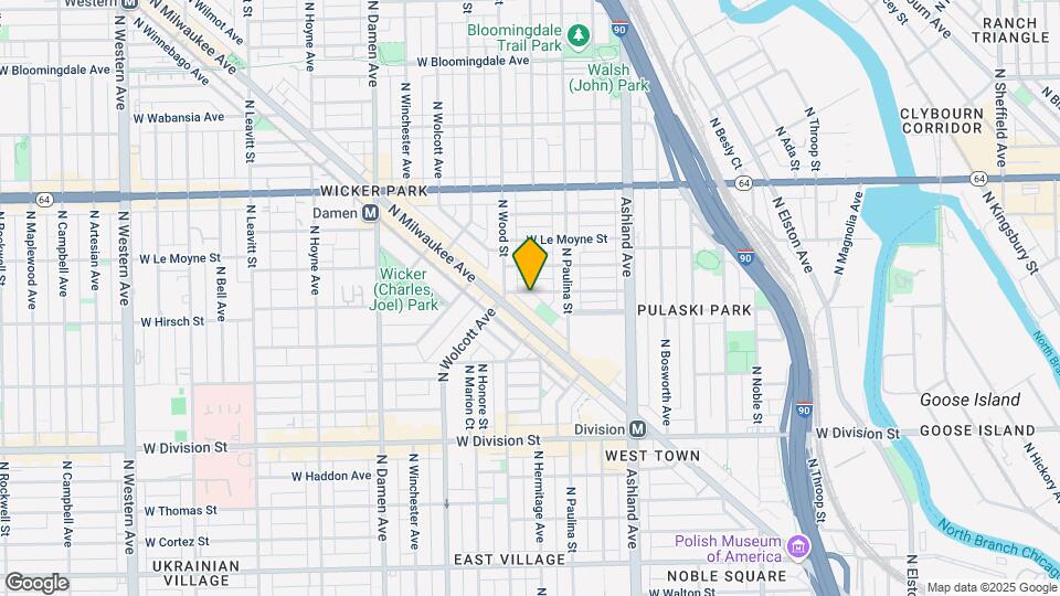 1380 N Dean St Map and Location Details