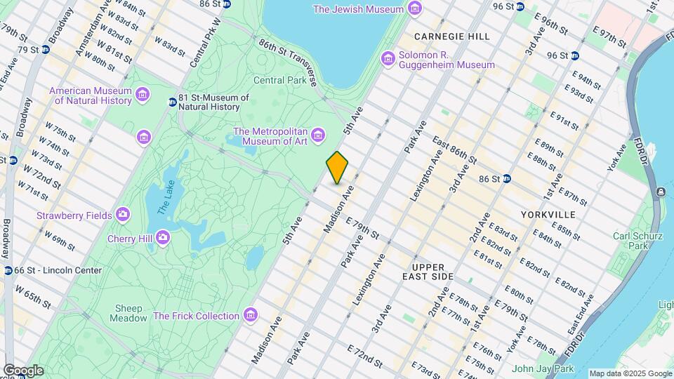 17 E 80th St Map and Location Details