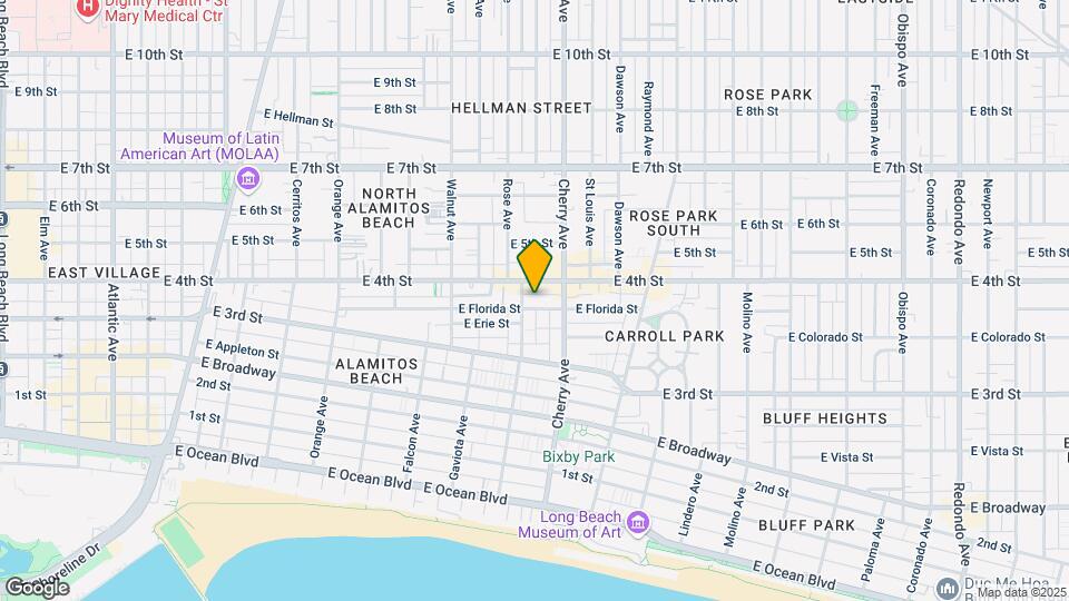 1851 E Florida St Map and Location Details