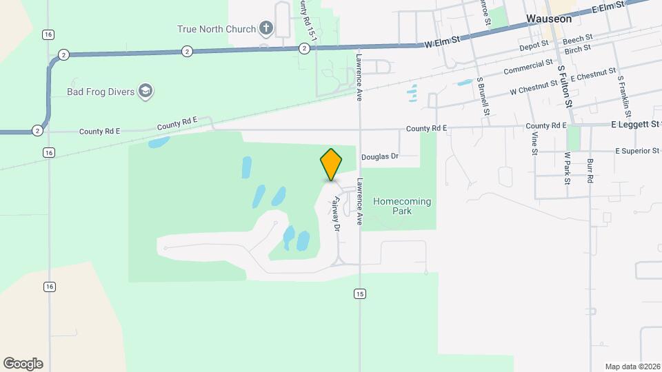 722 Fairway Dr Map and Location Details