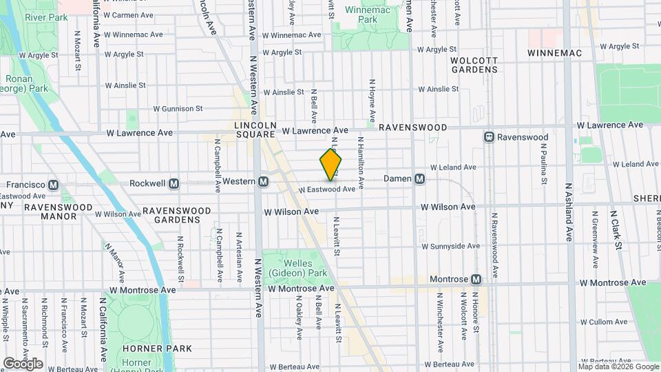 2206 W Eastwood Ave, Unit A03N Map and Location Details