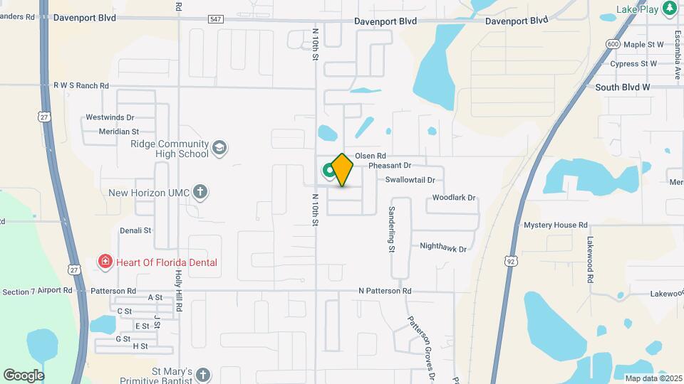 1040 Condor Dr Map and Location Details