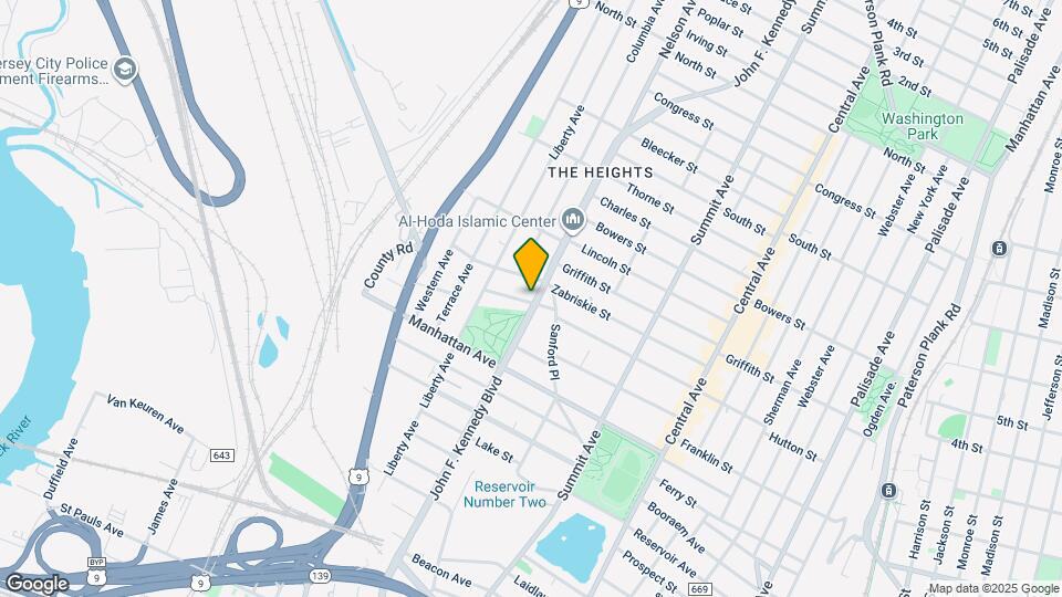 3367 John F. Kennedy Blvd Map and Location Details