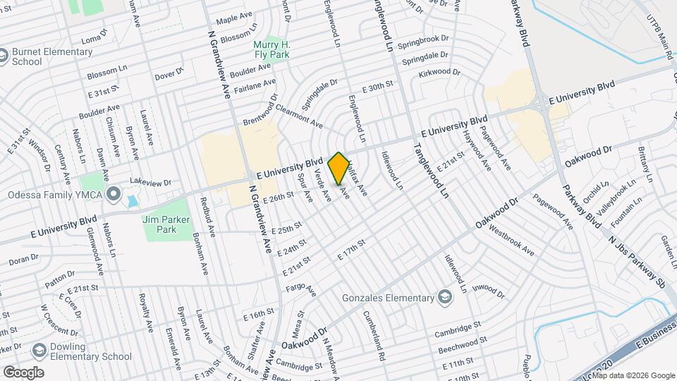 2503 Custer Ave Mapa y Detalles de la Ubicación