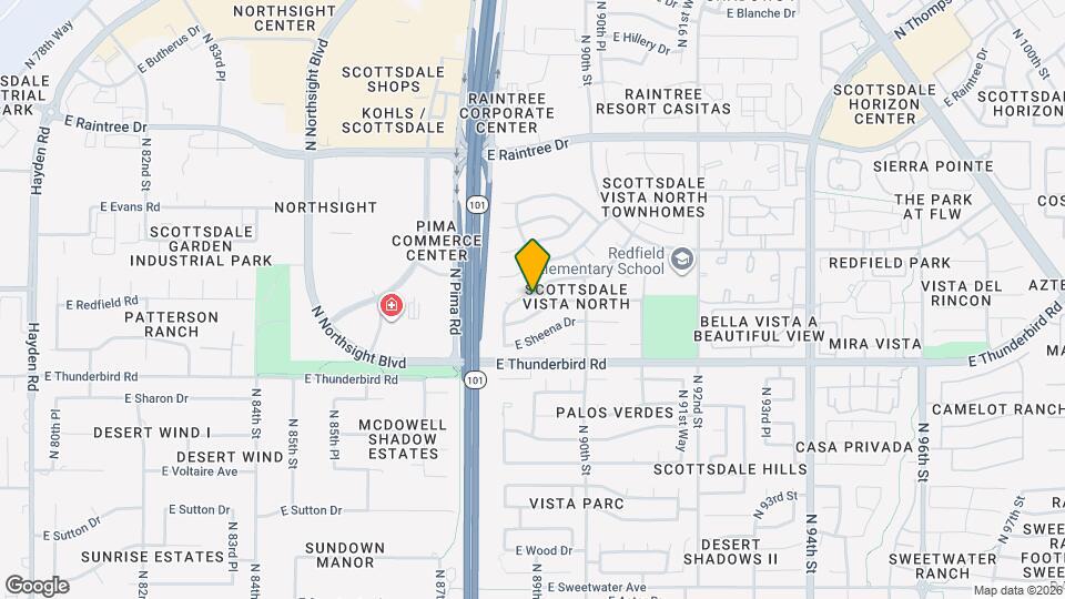 8881 E Gray Rd Map and Location Details