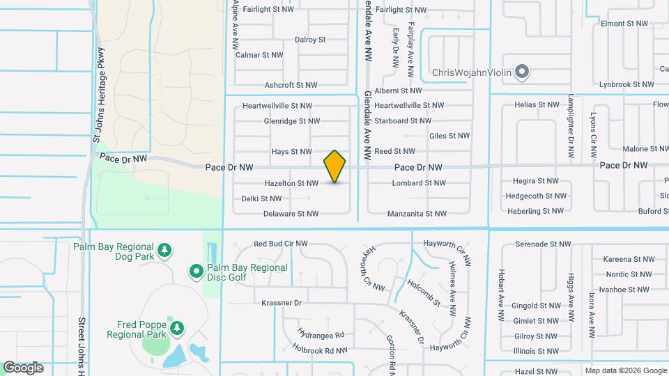 1718 Hazelton St NW Mapa y Detalles de la Ubicación