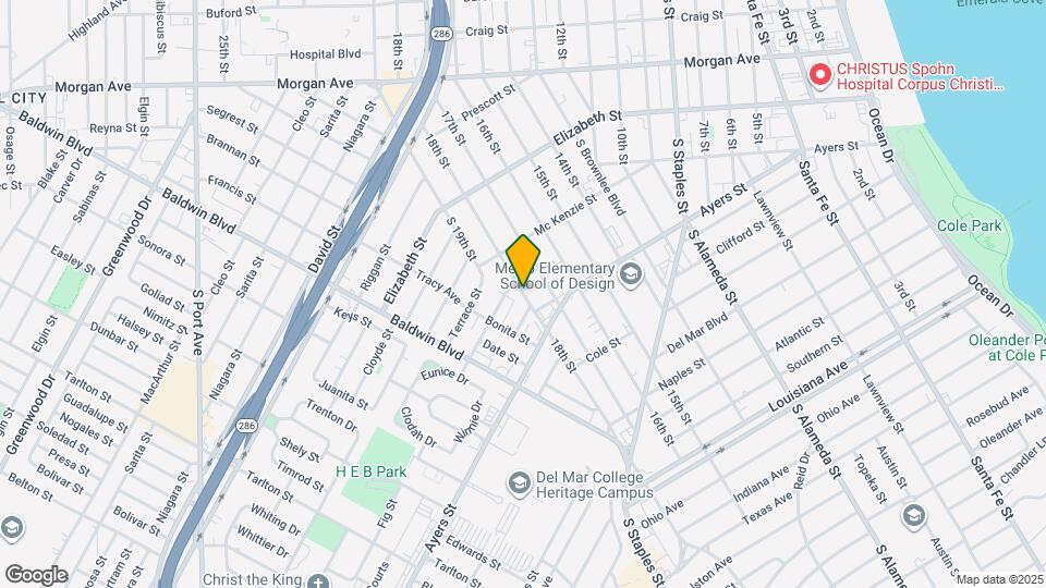 1648 18th St Map and Location Details