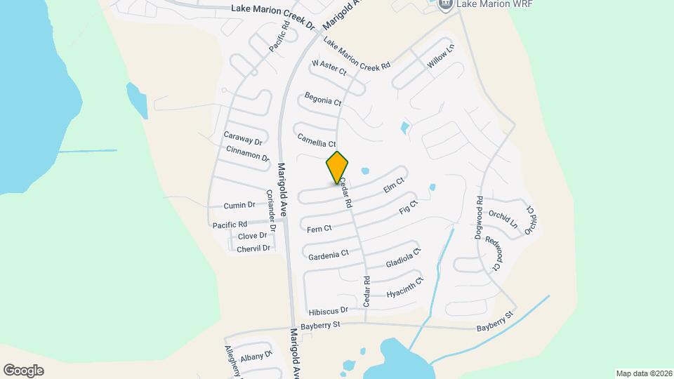 302 Elderberry Ct Map and Location Details