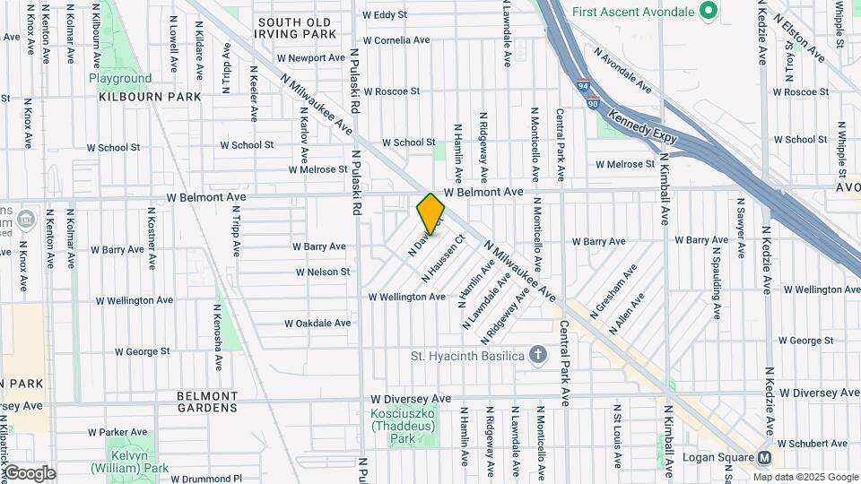 3115 N Davlin Ct Map and Location Details