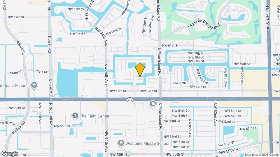 9065 Plymouth Pl Map and Location Details