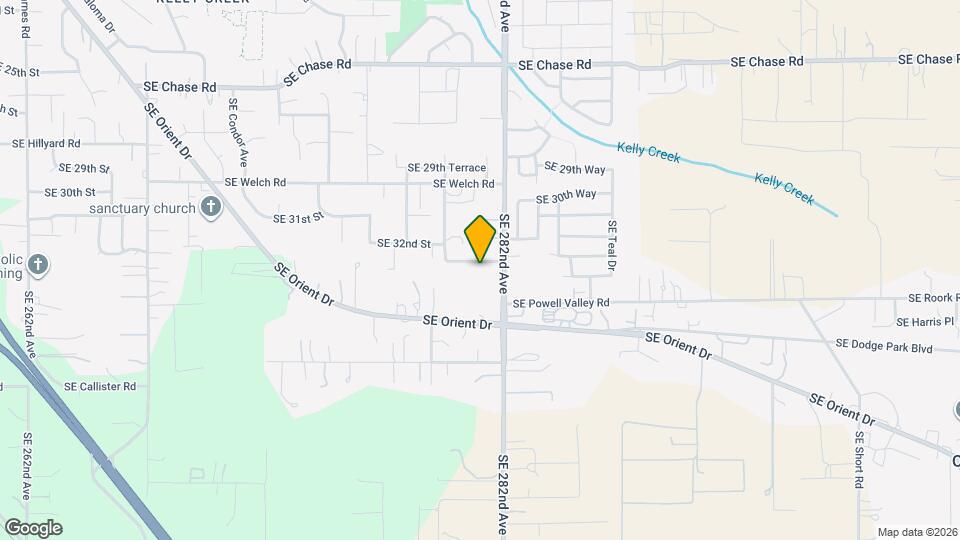 5910 SE 33rd St Map and Location Details