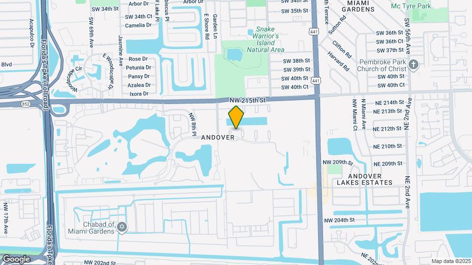 615 NW 210th St, Unit 203 Map and Location Details